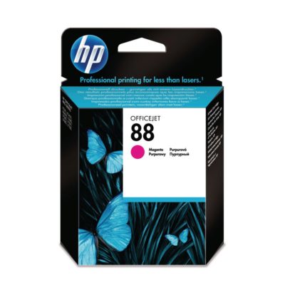 hp 88 Ink Cartridge, Magenta Single Pack, C9387AE